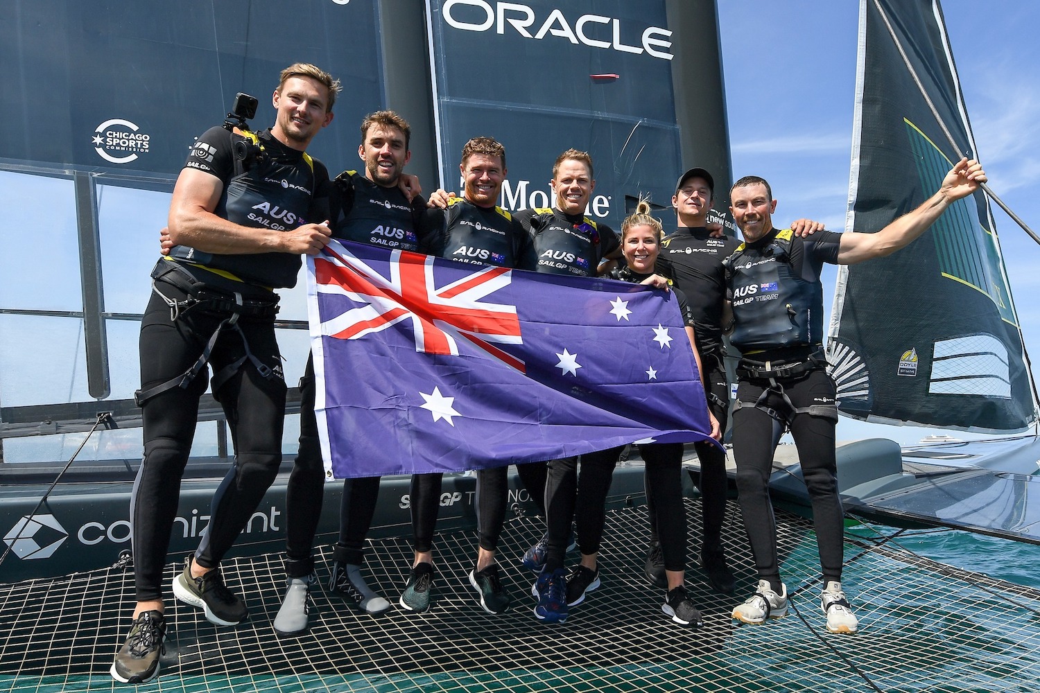 Fifth Consecutive Grand Prix Win For The Australian SailGP Team