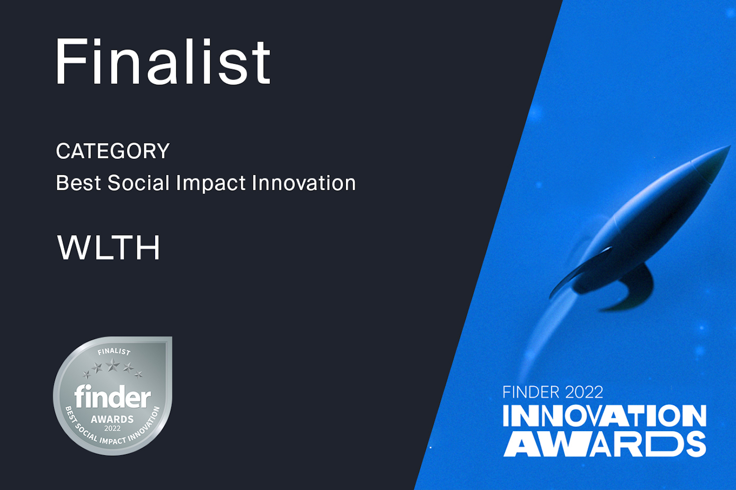 Finder Innovation Awards: Best Social Impact Innovation Finalist