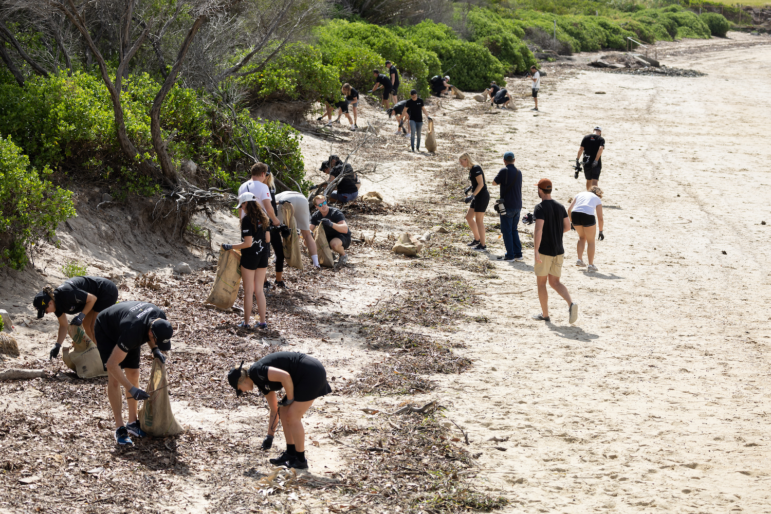 Australia SailGP Team, WLTH & Parley For The Oceans Join Forces To Clean Up Sydney’s Most Polluted Beach